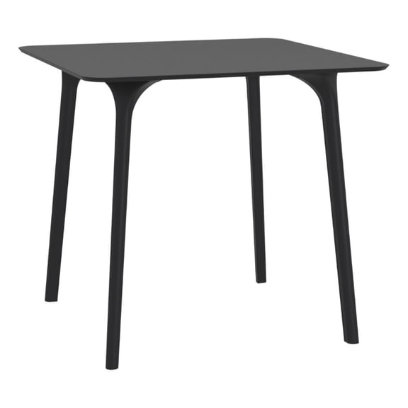 Siesta Maya Square Table With Black Finish ISP685-BLA