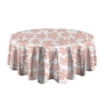thumbnail image 5 of Fall Leaves Round Tablecloth 60" X 60",Wrinkle Wipeable Table Cloth for Kitchen Dining Room Picnic Patio Party, 5 of 6