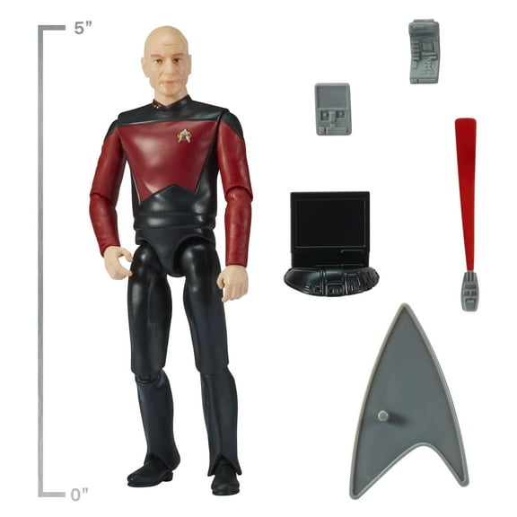 Star Trek 5" Captain Jean-Luc Picard (NEXT GEN)