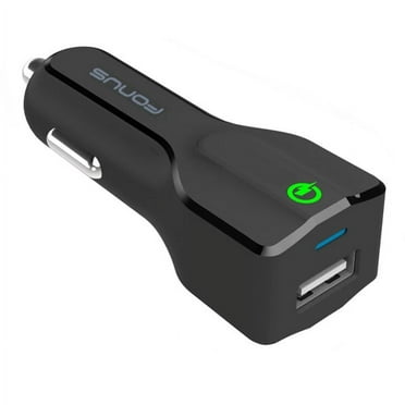 Fast 18W Car Charger for Jitterbug Smart3 Phone - USB Port Power Adapter Quick Charge DC Q4R Compatible With Lively Jitterbug Smart 3 Model