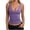 Purple, variant on Women's Deep V Neck Tank Tops Double Lined Going Out Camisoles Slim Fit 2026 Trendy Summer,Gray Women's S-XXL