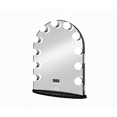 thumbnail image 4 of Impression Vanity Hollywood Glow Arch Vanity Mirror with Ultra Bright 11 Frosted LED Bulbs (Black), 4 of 4