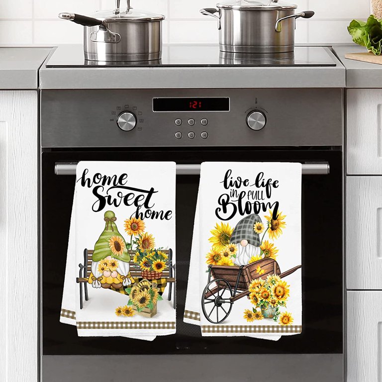 Rae Dunn INSPIRED kitchen flour sack towels, home sweet home, tea towels,  dunn, coffee tea dunn