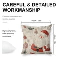 thumbnail image 2 of gnome flowers spring linen throw pillowcase decoration pillowcase gifting preferred 18x18 inch cushion cover 2 sets sofa pillowcase sofa bedroom living room car, 2 of 6