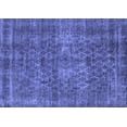 thumbnail image 1 of Ahgly Company Indoor Rectangle Oriental Blue Industrial Area Rugs, 3' x 5', 1 of 4