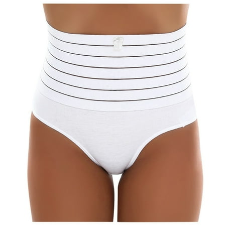 YOTMKGDO Shapewear Tummy Control  Ladies Underwear Panties  Panties Underwear for Women Out Lace-Up Lace Panty Crochet Hollow (#1 White  L)