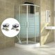 thumbnail image 4 of Shower Door Roller, 4 Double Shower Door Rollers Sliding Casters Door Replacement Wheel for Shower Stall(25mm), 4 of 5
