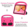 thumbnail image 2 of Portable Heavy Duty Kids Case for iPad mini 6th Gen 8.3" 2021, EVA Shockproof Armor Military Grade Lens Protection Case with Kids Friendly Handle Foldable Stand Bracket Case,Pink, 2 of 7