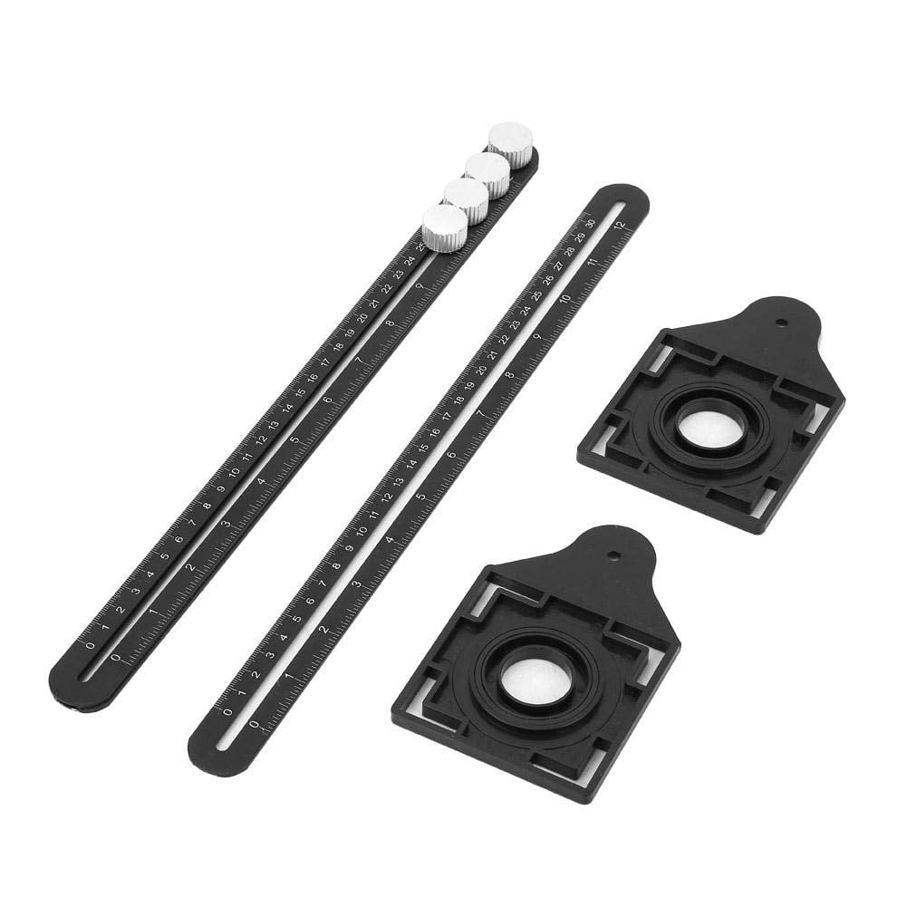 Universal Angle Ruler Template Tool with Tile Positioning Aperture for ...