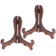 thumbnail image 1 of 2 soportes para exhibir platos, caballetes de madera para escritorio, 1 of 7