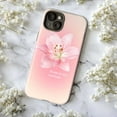 thumbnail image 5 of Pink Lily with Jesus Is My Saviour Phone Case, Aesthetic Christian Flower Cover for iPhone 17 16 15 14 13 12 11 Pro Plus, 5 of 6