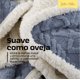 thumbnail image 2 of Cobertor Cobija Aborregado con Forro Polar Sherpa | Suave | Caliente | Ligera | Tamaño 150 x 100 cm (Azul, 150 x 100 cm), 2 of 8