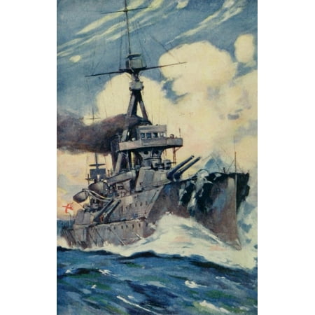 - The British Navy Book 1915 Britains Sure Shield Canvas Art - Unknown (18 x 24)