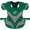 Kelly Green/Gray, variant on Force3 Pro Gear Pro Catcher Chest Protector with Dupont Kevlar (Adult)