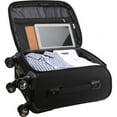 thumbnail image 2 of MOJO Black New York Mets 21" Soft Side Spinner Nylon Carry-On Luggage, 2 of 5