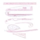 thumbnail image 5 of Regla Curva Francesa Strade Fareast Limited 8 Piezas, 5 of 8