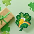 thumbnail image 4 of St. Patrick's Promotion,24 Pcs St.Patrick's Day Paper Towels, Irish Day Green Plaid Shamrock Round Disposable Towels Dinner Dessert Paper Towels for Irish Holiday Party, 4 of 4