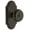 Timeless Bronze, variant on Grandeur Arcbou_Psg_238 Arc Solid Brass Passage Door Knob Set - Grey