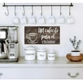thumbnail image 5 of Un Cafecito Para El Chisme Sign,Spanish Coffee Sign,Spanish Kitchen Signs,Spanish Home Decor,Kitchen Sign,Coffee Farmhouse Signs Home Decor,Gift for Coffee Lovers 10x5 Inches, 5 of 6