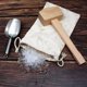 thumbnail image 4 of Ice Lobster and Ice Bag - Wooden Hammer and Cotton Linen Bag for Crushed Ice, Bartender Kit & Bar Accessories beige silver, 4 of 4