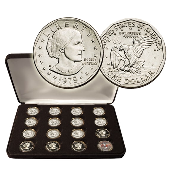 Susan B. Anthony Dollars - Complete Set