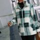 thumbnail image 1 of Puntoco Mujer Stand Collar Suelto Cremallera Costura Manga Larga Felpa Sin Capucha Casual Abrigo/Chaqueta Puntoco Puntoco-6566, 1 of 7