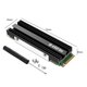 thumbnail image 2 of M.2 NGFF NVME 2280 SSD disipador de calor aleación de aluminio SSD enfriador para PC de escritorio PS5, 2 of 8