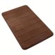 thumbnail image 1 of Alfombrilla de baño de espuma viscoelástica Laklulu, absorbente, antideslizante, lavable, 41 x 61 cm, color gris, 1 of 7