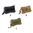 thumbnail image 3 of Sonducket Cierre de cremallera Bolsa de teléfono Tarjetas Monedas Mini Cinturón Montado Cintura Bolsa Viajar Senderismo Botella de agua Dinero Bolsas de mensajero y de hombro Verde, 3 of 6