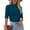 Blue, variant on Tittly T Shirts for Women Tshirts Shirts Women's Top Off Shoulder Short Knitted Tight Stretch Formal Casual Coat Going Out Tops Crop Tops Black L