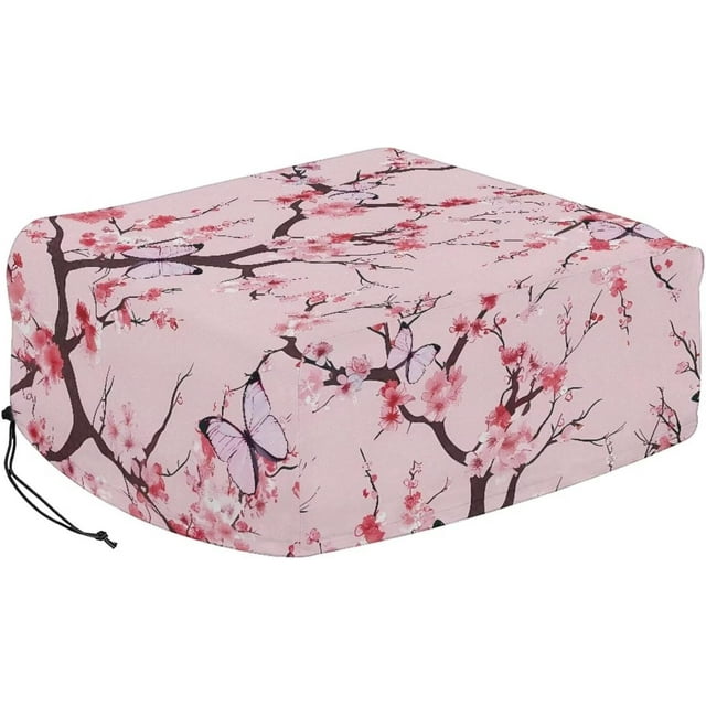 Cherry Blossoms RV Air Conditioner Cover, RV Air Conditioner Winter Cover RV AC Protection Universal RV Roof Top AC Covers for Outside Camper Travel Trailer AC Covers
