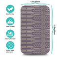 thumbnail image 5 of 2 Pack Washable Rubber Bohemian Vintage Floral Dish Drying Mats for Kitchen Counter Home Large Coffee Bar Pad Accessories and Decor for Utensils Stemware (2pcs 19.5''x12''), 5 of 6
