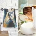 thumbnail image 7 of GZHJMY Abstract Monkey Painting Hand Towels Set of 2 Pack - 16 x 28 Inches Extra Absorbent Pure Washcloth Towels, Super Soft Hand Towel for Bathroom, Hotel, Kitchen, Gym, 7 of 7
