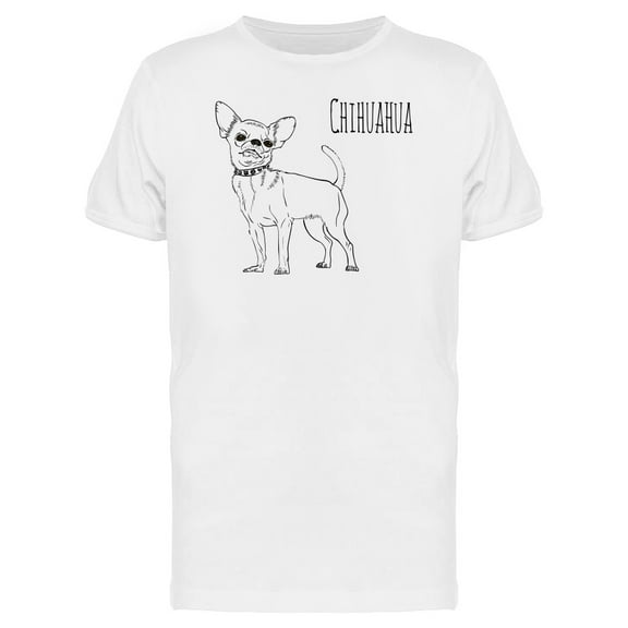 Chihuahua Caption Tee Men's -Image by Shutterstock