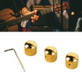 thumbnail image 1 of 3PCS Guitar Dual Stacked Control Knobs Metal Guitar Knobs Replacement Volume Tone Control Knobs For Electric Guitar Bass, 1 of 8