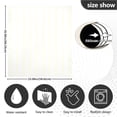 thumbnail image 6 of Dailycode Dishwasher Magnet Cover Magnetic Fridge Door Cover Home Kitchen Decor, Off-white and White Stripes, 23"x 26", 6 of 6