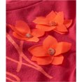 thumbnail image 2 of Camiseta Gráfica Aeropostale para Mujer Diseño de Flor de Purpurina 87 Rosa Mediana, 2 of 2