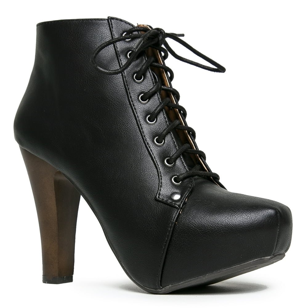 qupid signal block heel bootie