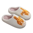 thumbnail image 5 of BERANMEY Cute Animal Slippers for Women Men Cartoon Womens Slippers Fuzzy Fall Winter Warm Cozy Couple House Slippers Shoes, 5 of 7