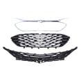 thumbnail image 4 of Front Upper & Lower Bumper Grilles Valance Fog Lights For 2019-2024 Chevy Malibu, 4 of 9