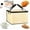 A, variant on Sourdough Bread Versatile Dough Proofer With Heater Bread Sourdoughs Warmer Adjustable Bread Making Proofing Box With Warming Mat For Yogurt Cheese Tempeh Clearance