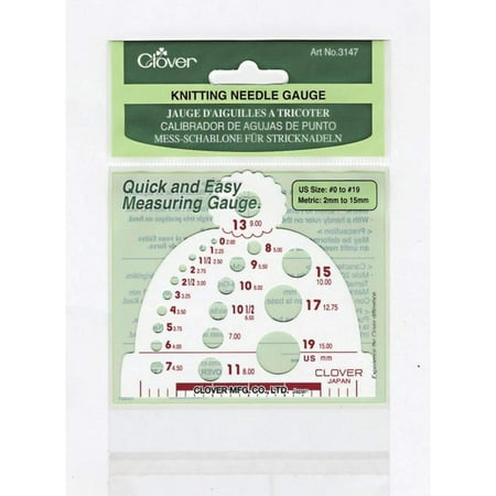 Knitting Needle Gauge