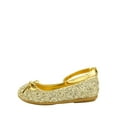 thumbnail image 6 of The Doll Maker Metallic Glitter Strap Flat Shoes-TD173022B-11, 6 of 8