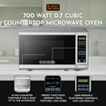 thumbnail image 6 of Black+Decker 0.7 Cu. Ft. 700W Stainless Steel Countertop Microwave Oven, 6 of 12