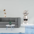 thumbnail image 2 of Escultura Nórdica Abstracta De Hoja De Metal Con Figura De Astronauta, Adorno Creativo De Mesa Para Decoración Moderna De Hogar, Fiesta, Chimenea Y Estante., 2 of 8
