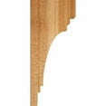 thumbnail image 3 of 4"W x 6"D x 14"H Pescadero Rough Sawn Corbel, Western Red Cedar, 3 of 9