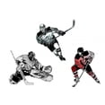 thumbnail image 2 of Ice Hockey Tiro Wall Decal by Wallmonkeys Peel and Stick Graphic (18 in W x 13 in H) WM37814, 2 of 4