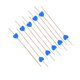thumbnail image 1 of Palillos De Cóctel Rojo Verde 100 Dientes Palillos De Madera Suministros Para Fiestas Corazones Azules, 1 of 5