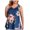 Blue, variant on Aloohaidyvio Tops Clearance,Womens Tops Fashion Plus Size Vest V-Neck Loose Sleeveless T-Shirt
