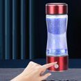 thumbnail image 1 of Botella de agua de hidrógeno de 380 ml, taza de agua rica en hidrógeno recargable para viajes a casa, 1 of 7